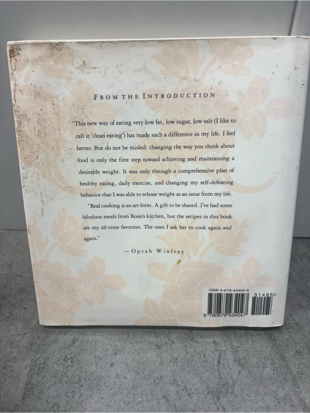 In the Kitchen with Rosie Oprah's Favorite Recipes Daley/Winfrey HC 1994